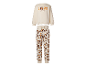 LUPILU® Kleinkinder Kinder-Sweatanzug, 2-teilig, mit 'LOVE'-Aufdruck und Blumenmuster