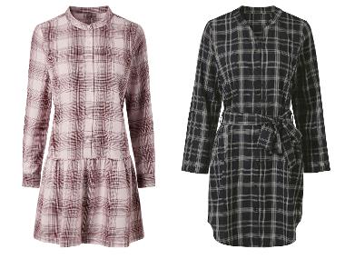 esmara® Damen Flanellkleid