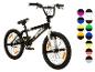 Schwarz-weißes Big Shaggy BMX-Fahrrad mit 20-Zoll-Rädern und Farboptionen.