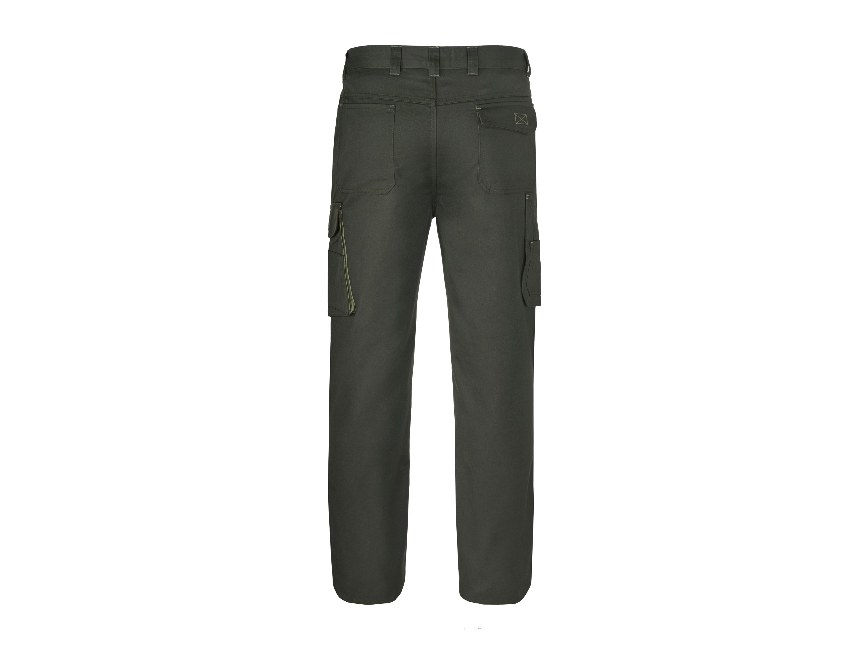 PARKSIDE® Herren Arbeitsbundhose (Dunkelgrün, 58) – Bild 2 von 2