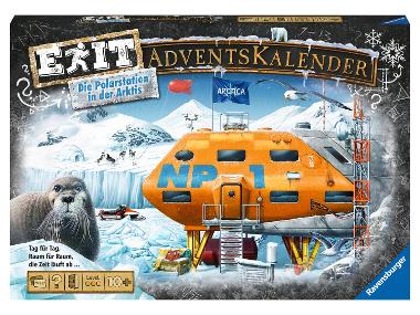 Ravensburger - Adventskalender, mit spannenden Aufgaben und Geschichten (Polarstern)