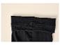 Schwarze, gefütterte Strumpfhose mit elastischem Bund.