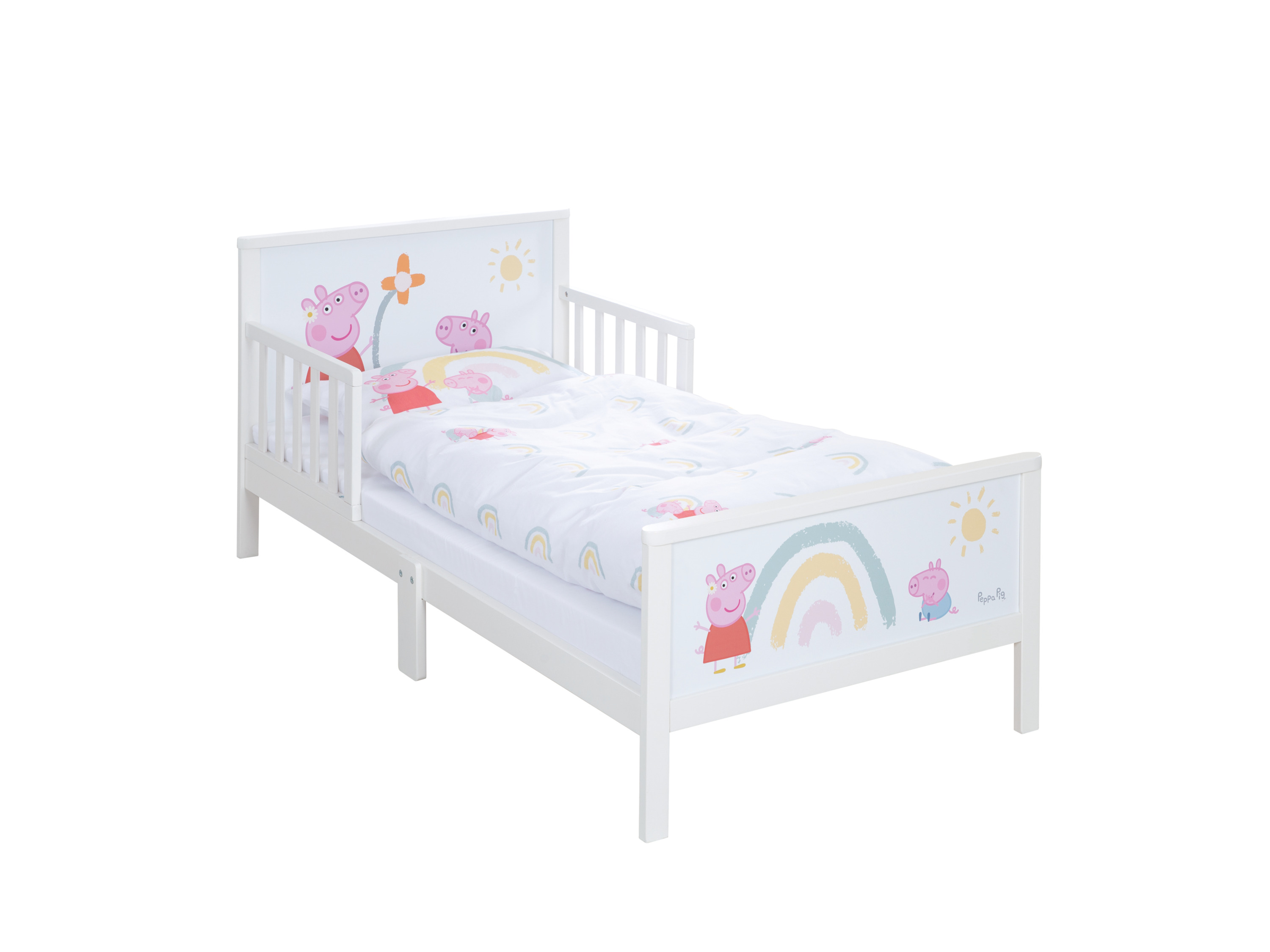ROBA Themen-Komplettbett »Paw Patrol / Peppa Pig«, 70x140 cm