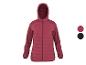 Damen-Steppjacke mit Kapuze in Beere und einer schwarzen Option.