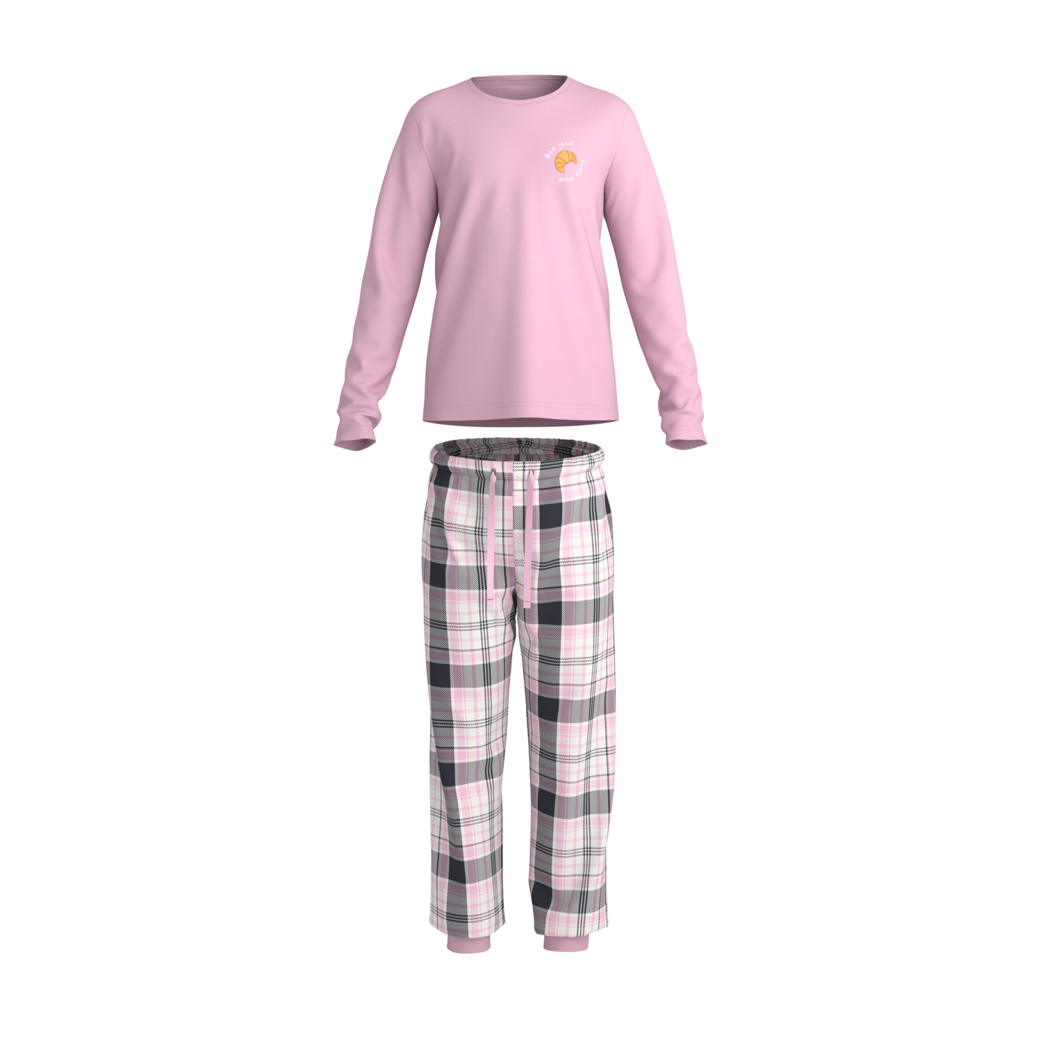 ESMARA KIDS Kinder Pyjama (Rosa, 146/152)