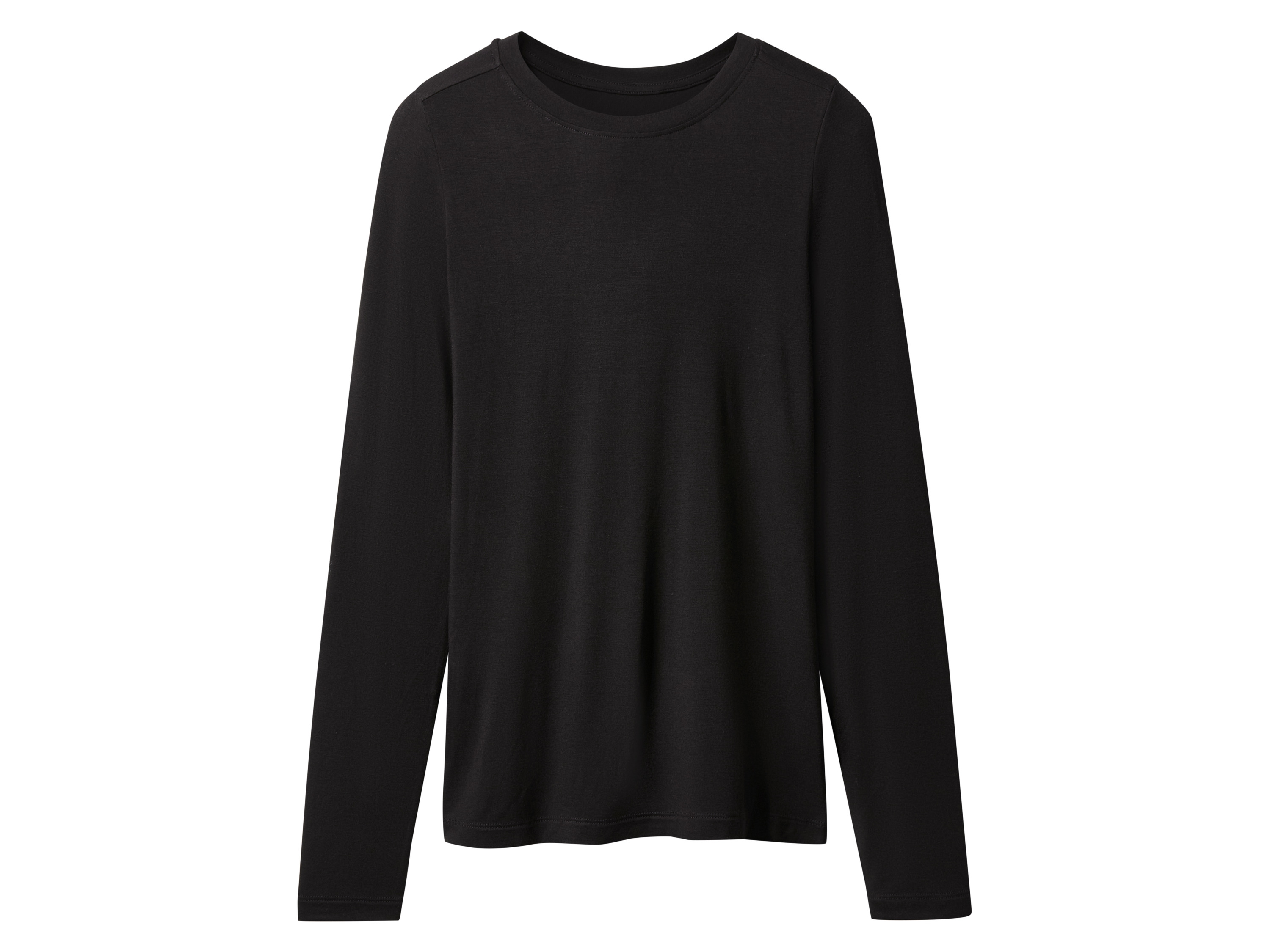 ESMARA® Damen Thermo-Unterziehshirt (Schwarz, L(44/46))
