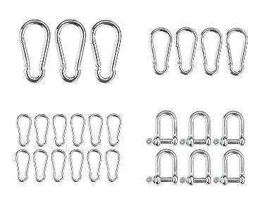 PARKSIDE® Karabiner-/ Schäkel-Haken