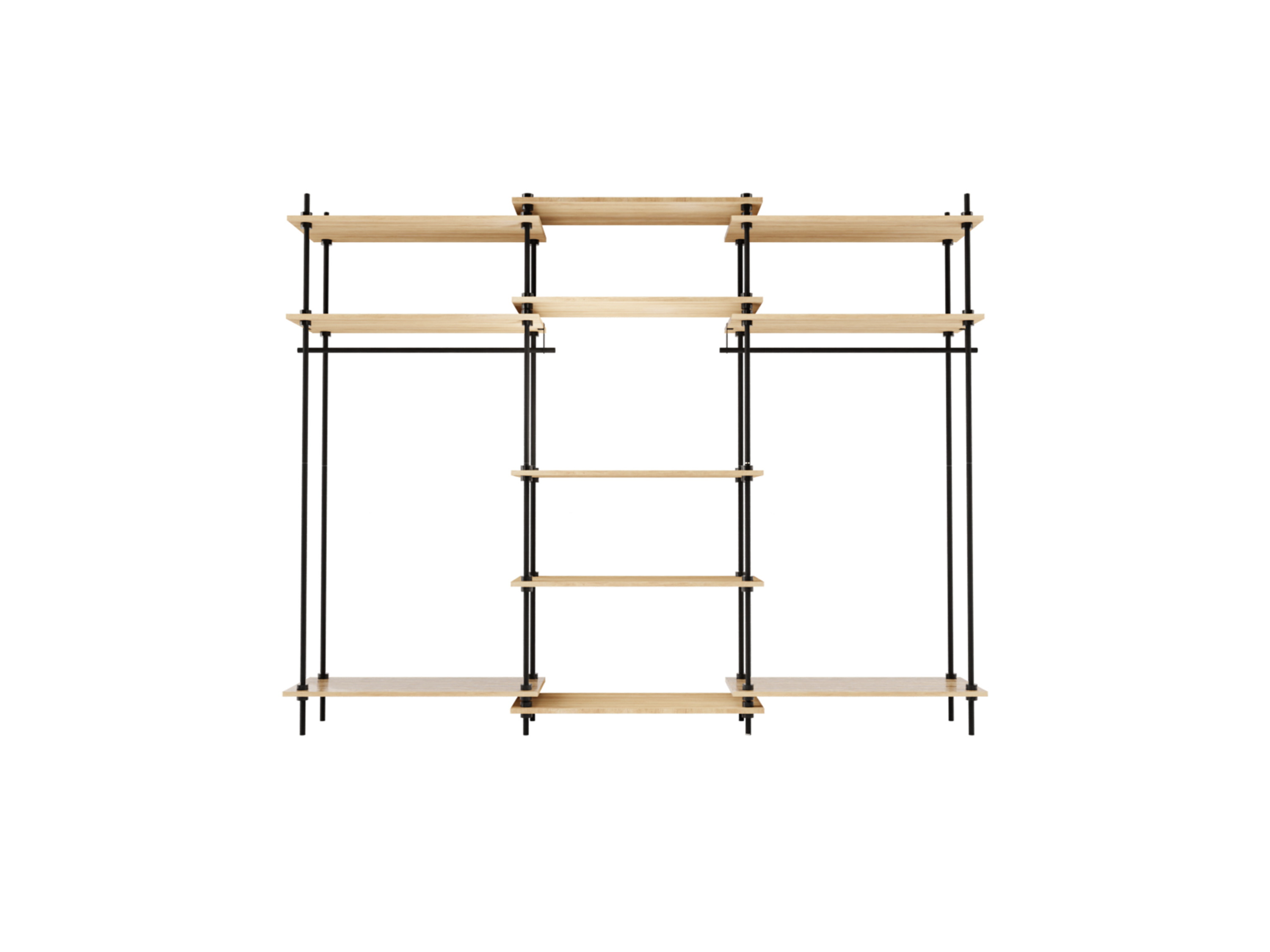 AR SHELVING Regalsystem »DECO«, mit 2 Kleiderschränken