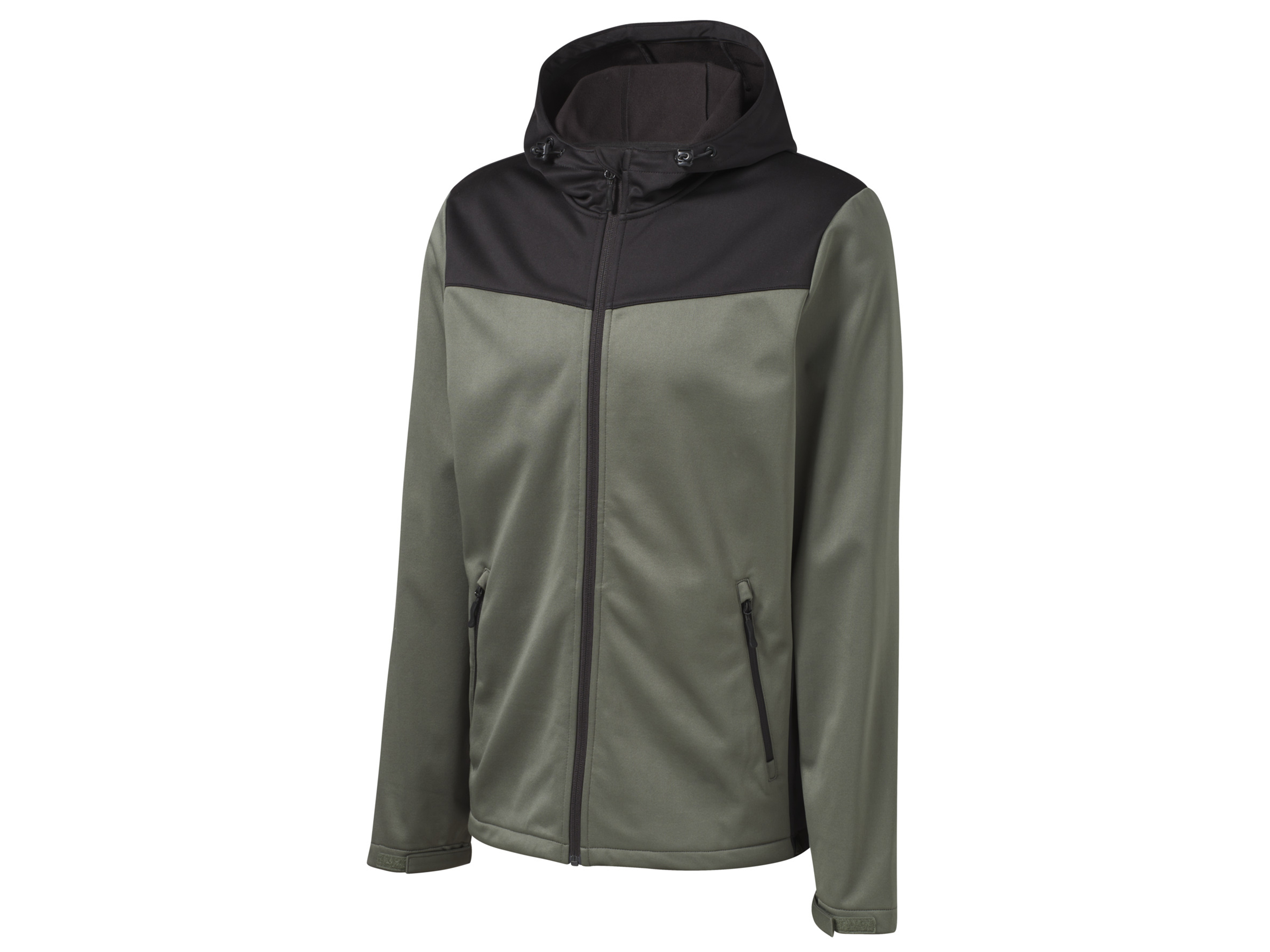 CRIVIT Herren Softshell  Jacke (Grün, L(52/54))““ | schwarz Muster: – Detail: weitenverstellbare Ärmel durch Klettverschluss Schnitt: verlängerte Rückseite Kragenform: – Material: Polyester recycelt Pflegehinweis: waschen bei max. 40 °C Pflegeleicht nicht bleichen nicht im Wäschetrockner trocknen bügeln bis 110 °C Stufe 1. Kein Bügeln mit Dampf nicht trockenreinigen Größe: S 44/46 – XL 48/50 Meine Lidl-Größe – so einfach gehts Einfach den Lidl-Größenrechner besuchen. Für deine Personengruppe und Produktgruppe die gemessenen Körpermaße eintragen und dann den Berechnen-Button betätigen. Schon wird dir deine Größe angezeigt. Oeko-Tex® Standard 100 Geprüft auf Schadstoffe Zertifizierungsnummer: 23.Hmm.17021 Hohenstein Htti Standard 100 by Oeko-Tex® ist die weltweit bekannteste, unabhängige Zertifizierung schadstoffgeprüfter Textil- und Lederprodukte aller Art – vom Garn und den Stoffen bis hin zum gebrauchsfertigen Artikel. Das Label bestätigt