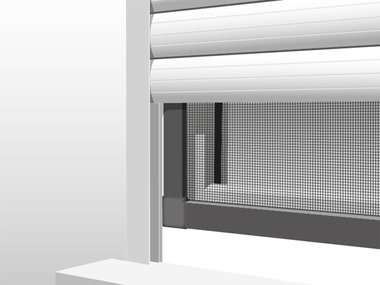 LIVARNO home Insektenschutz für Fenster, extrem flach, 130 x 150 cm