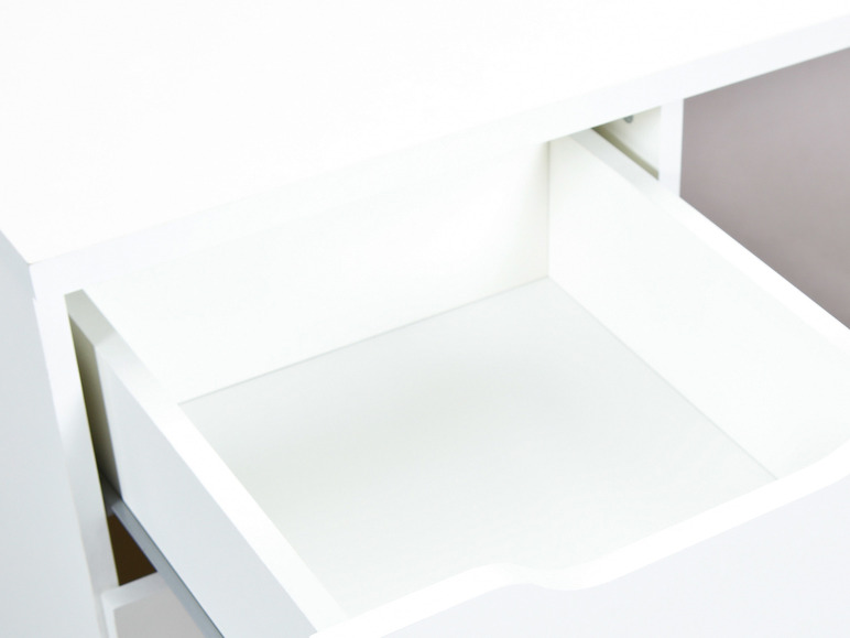 Gehe zu Vollbildansicht: Inter Link Schreibtisch »Westphalen« mit Tür und Schublade, weiß - Bild 17