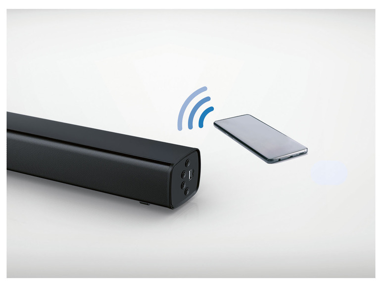 Stereo Soundbar, Bluetooth® SILVERCREST® 2.1-System,