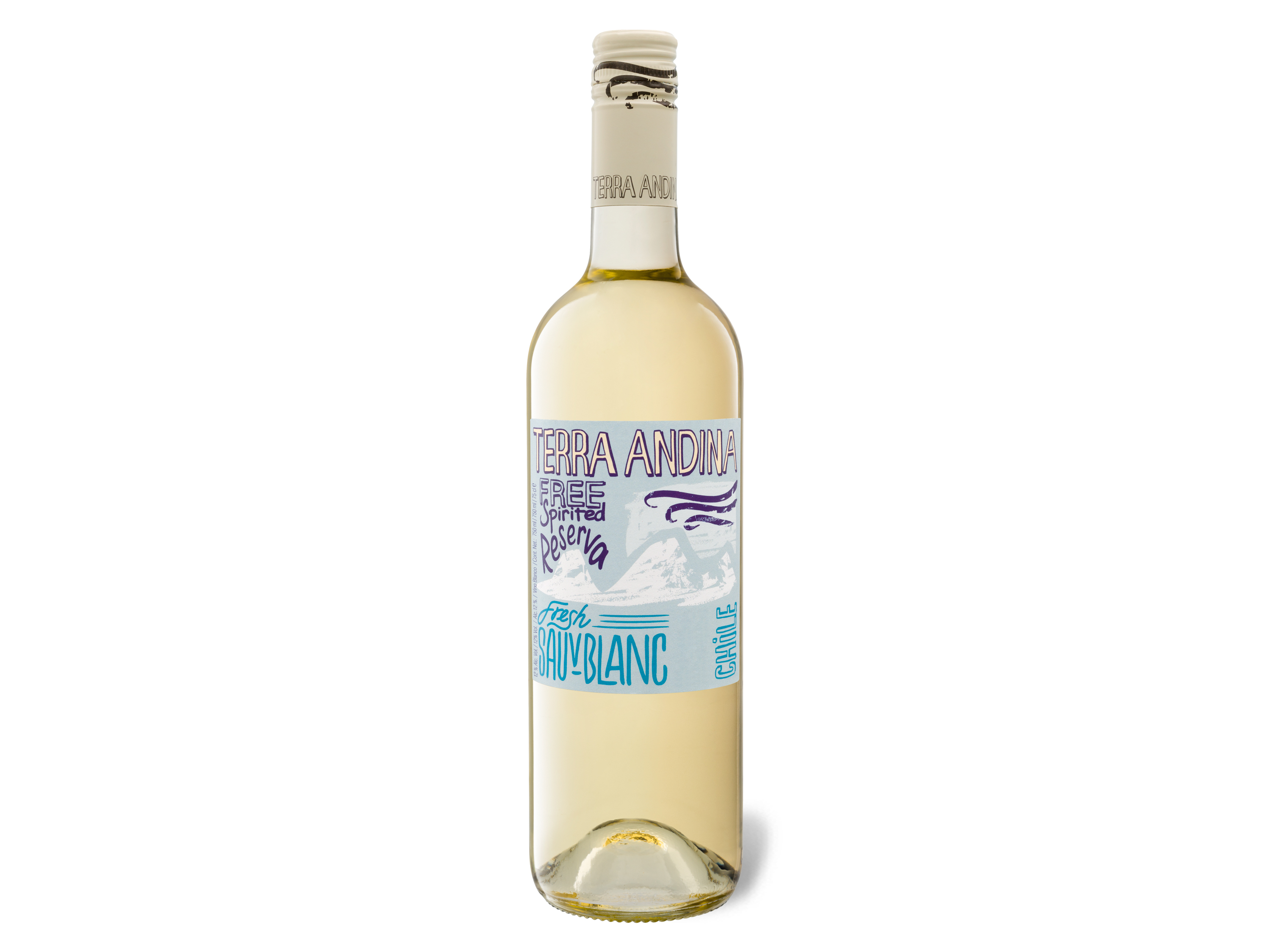 Terra Andina Sauvignon Blanc Chile Valle Central trocken, Weißwein 2022 Wein & Spirituosen Lidl DE
