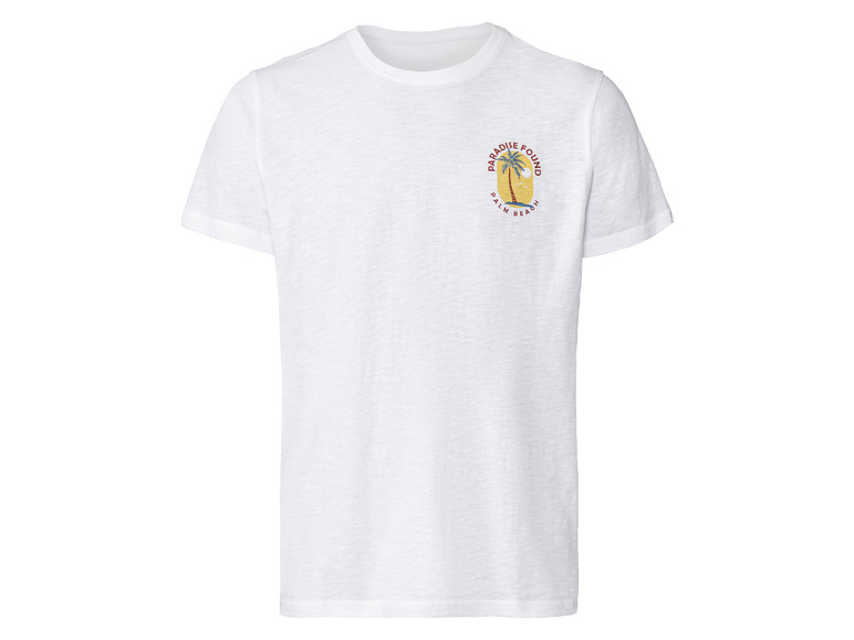 Gehe zu Vollbildansicht: LIVERGY® Herren T-Shirt aus reiner Baumwolle - Bild 3