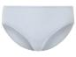 Hellblaue Damen-Unterhose.