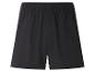 Schwarze Shorts mit elastischem Bund