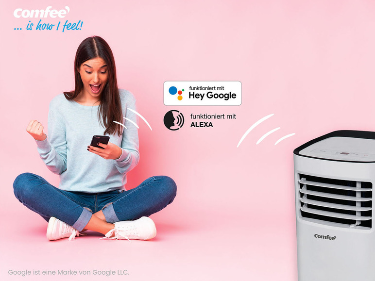 Comfee Mobiles Klimagerät »Smart Cool für l/Tag, Räume m² bis 43 25 7000-1«