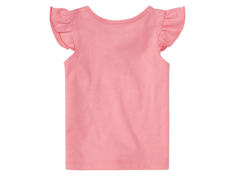 Gehe zu Vollbildansicht: lupilu Mädchen Baby T-Shirt, 2 Stück, mit Print - Bild 13