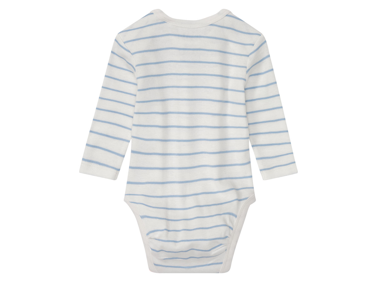 Thumbnail - lupilu® Baby Bodies (62/68, Ringel weiß/marine/blau)