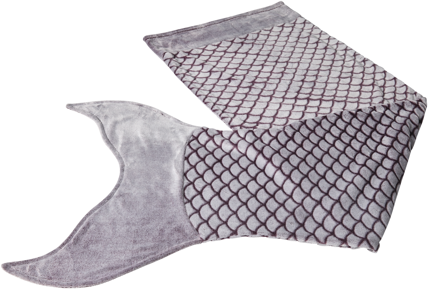 LIVARNO® Kuscheldecke Meerjungfrau 60 x 180 cm (Lila)