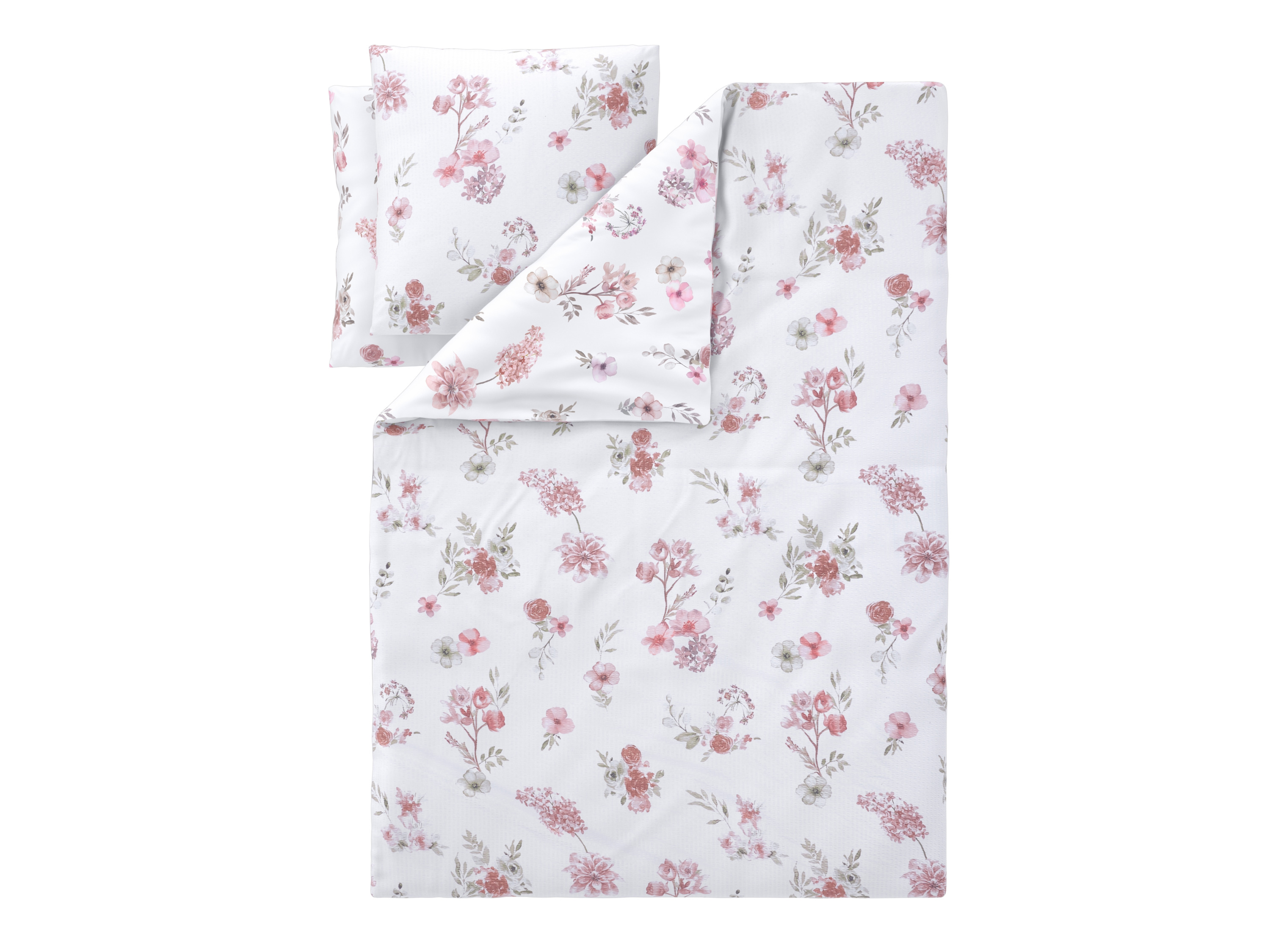 LIVARNO® Bettwäsche Mikrofaser Seersucker, 200 x 220 cm (Blume)