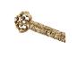 Detaillierter goldener Griff des Harry Potter Celebration Zauberstabs von The Noble Collection.