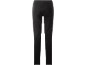 Schwarze Damenhose mit elastischem Bund und Taschen.