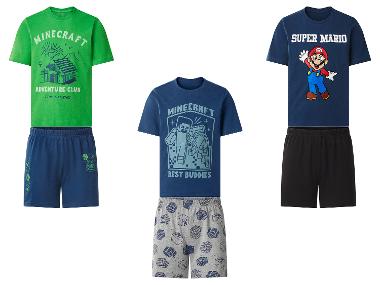 Jungen Schlafanzug, »Minecraft / Super Mario«