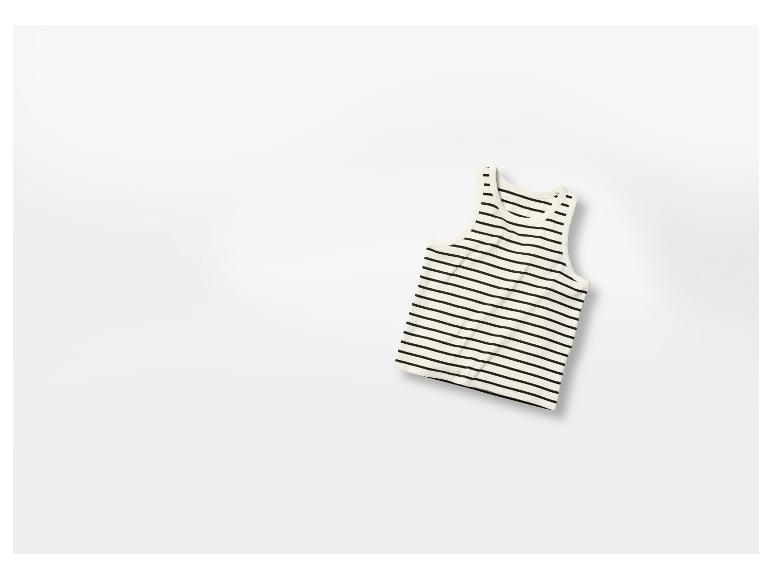 Geripptes Mädchen Top