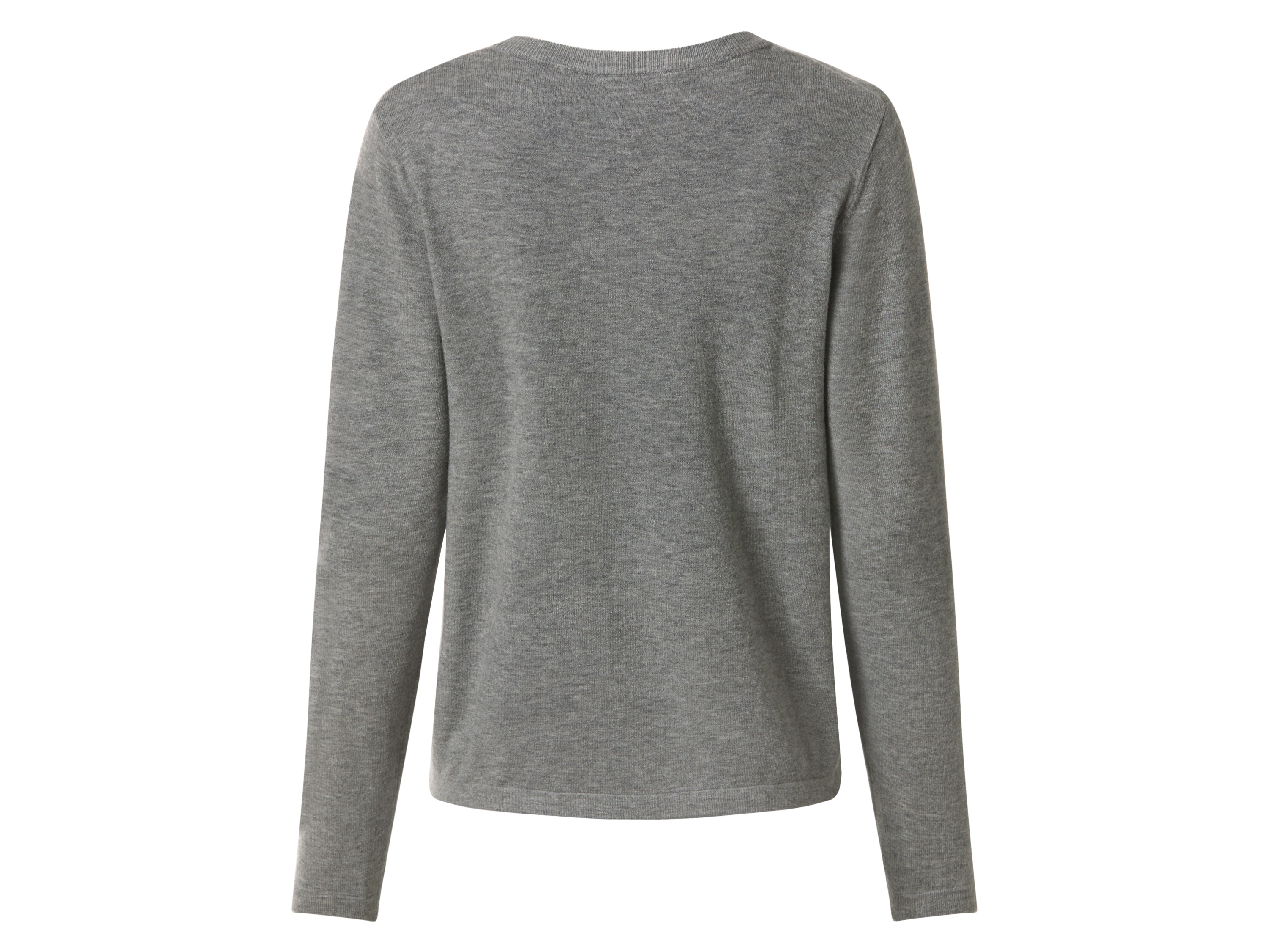 Thumbnail - esmara® Damen Pullover Feinstrick (Grau, M (40/42))