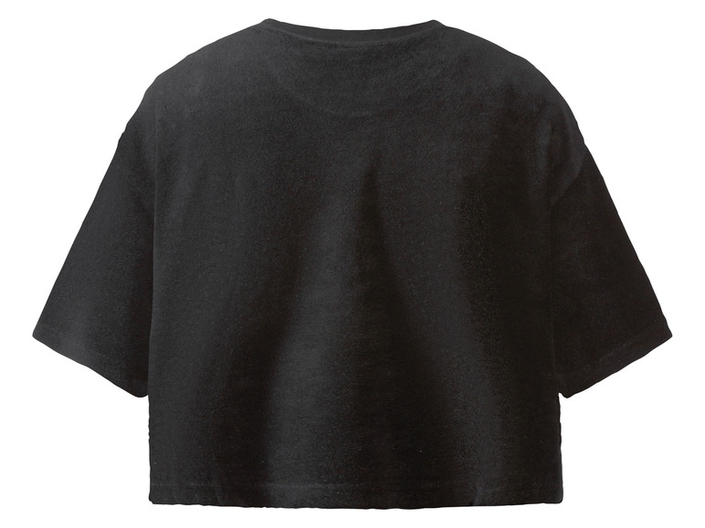 Gehe zu Vollbildansicht: esmara® Damen Frottee-Shirt, lässig weite und kurze Form - Bild 3