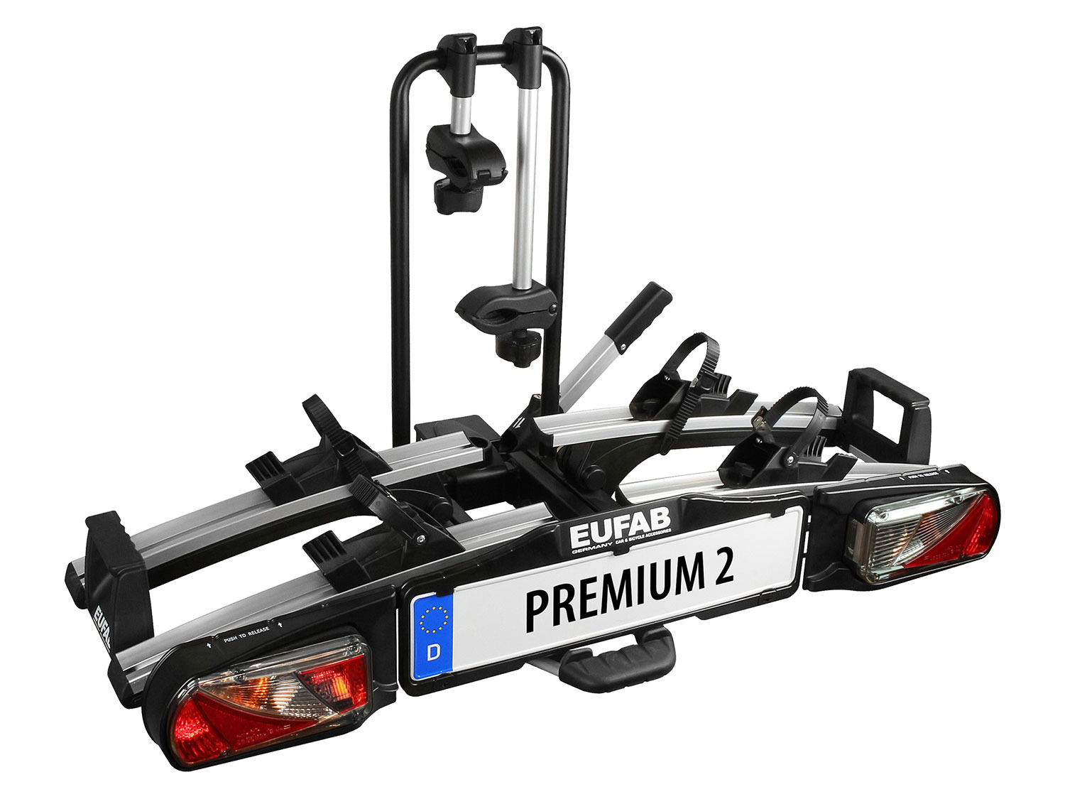 EUFAB Fahrradträger »Premium II«, für 2 Räder, abschli…