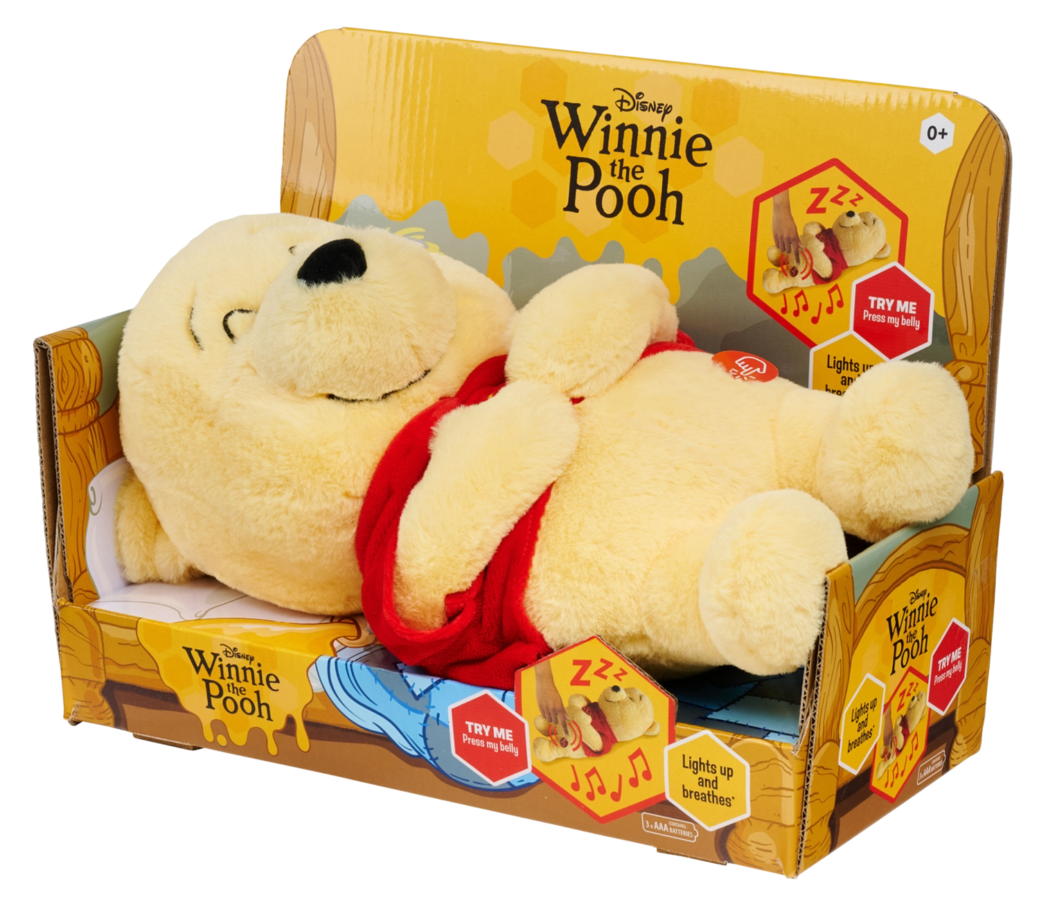 SIMBA Disney Einschlafhilfe Plüschtier (Winnie)