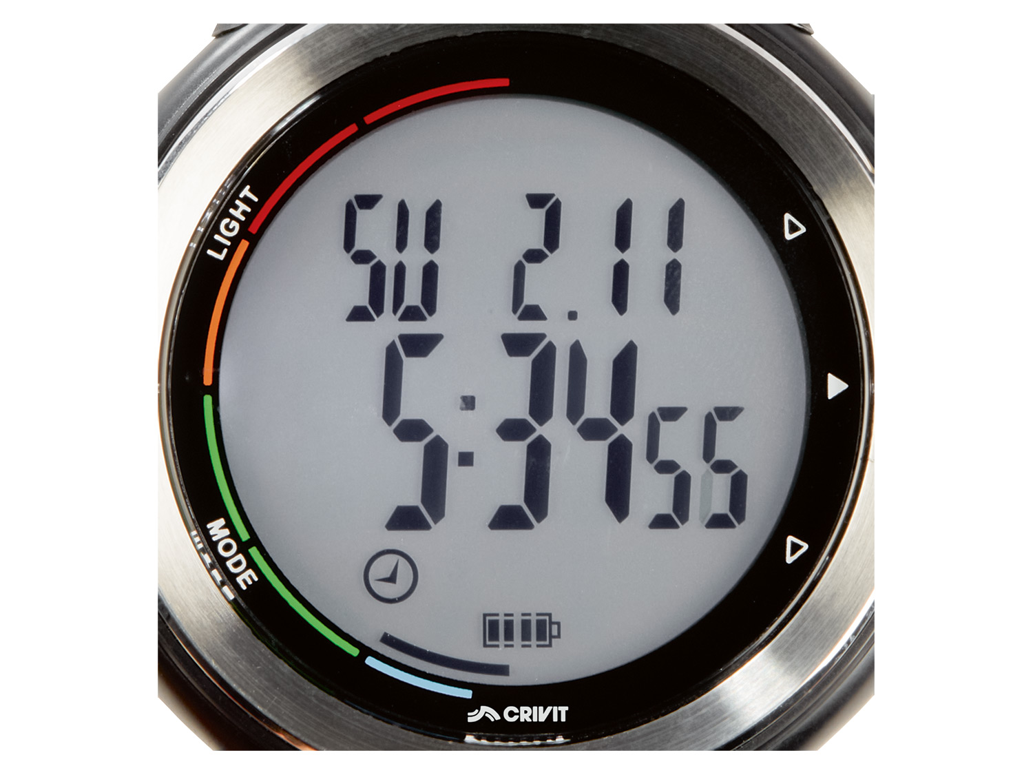 Thumbnail - CRIVIT Herzfrequenzmessuhr mit Schrittzähler