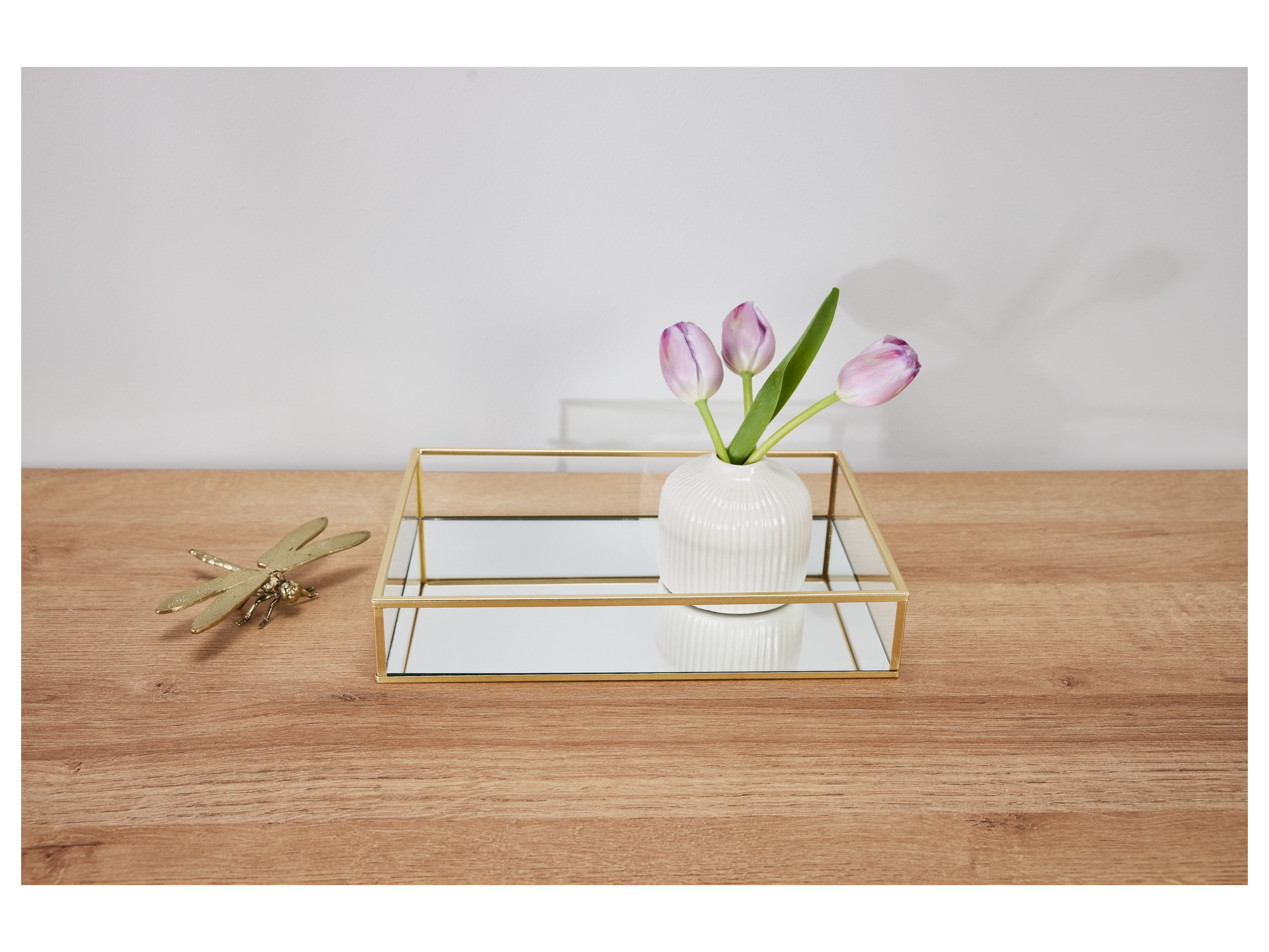 Thumbnail - LIVARNO home Deko Accessoires Gold (Glastablett)