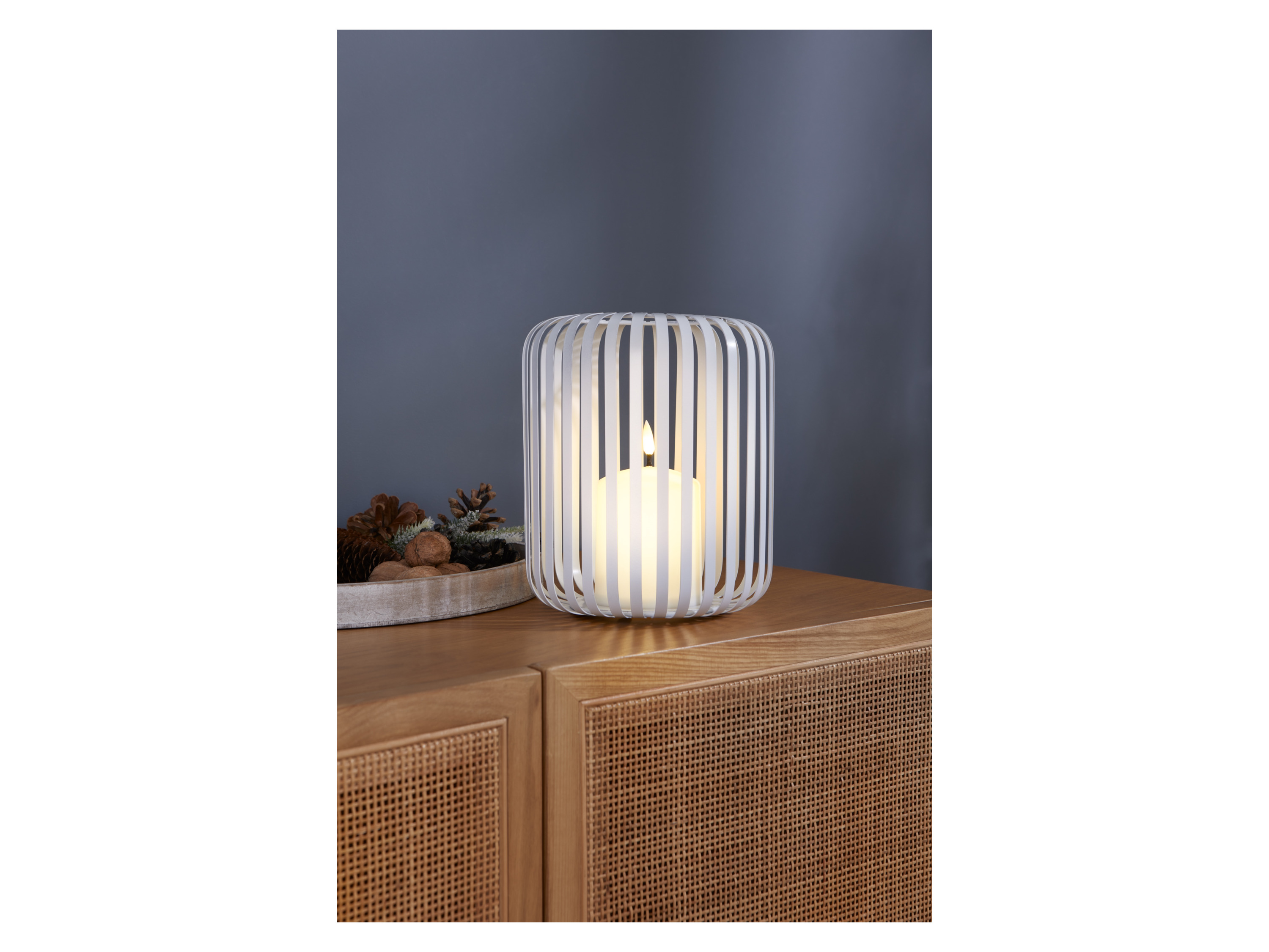 Thumbnail - LIVARNO home Kerzenlaterne LED (knollenföirmig)