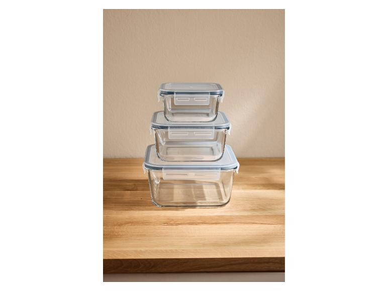 Frischhaltedosen-Set, 3 Stück