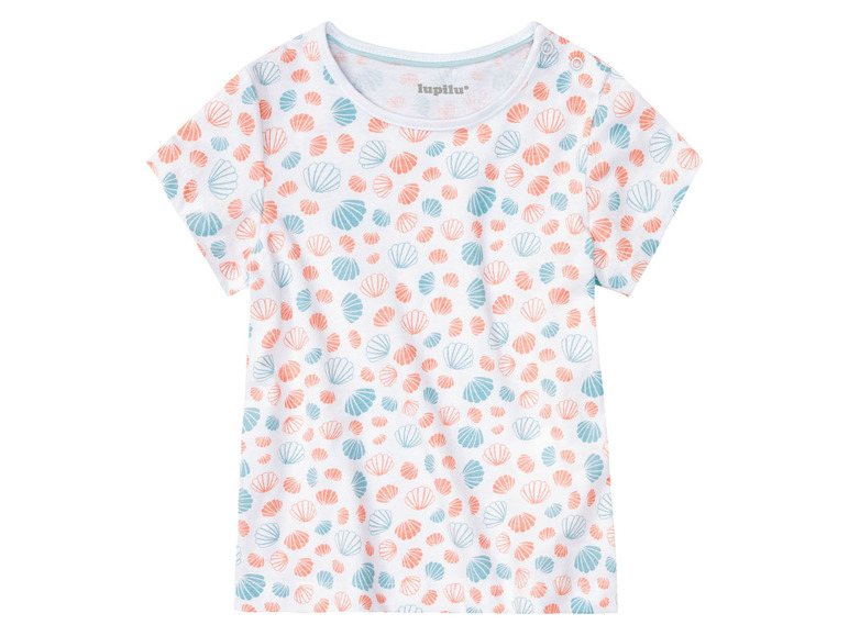 Gehe zu Vollbildansicht: lupilu® Kleinkinder Mädchen T-Shirts, 3 Stück, aus reiner Baumwolle - Bild 31