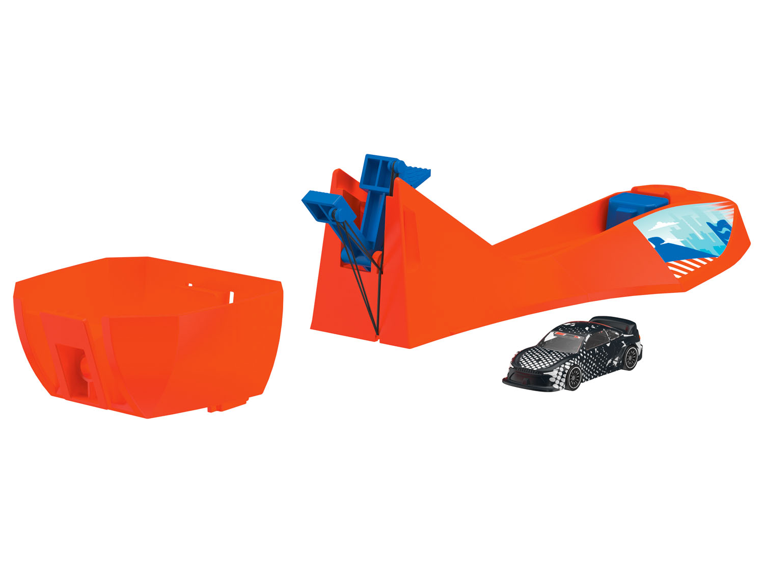 Playtive Die Cast Track Sets klein (Katapult) | 04055332028181 Playtive Die Cast Track Sets klein (Katapult) | 04055332028181