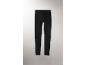 Schwarze Thermo-Leggings für Herren mit Bündchen am Knöchel