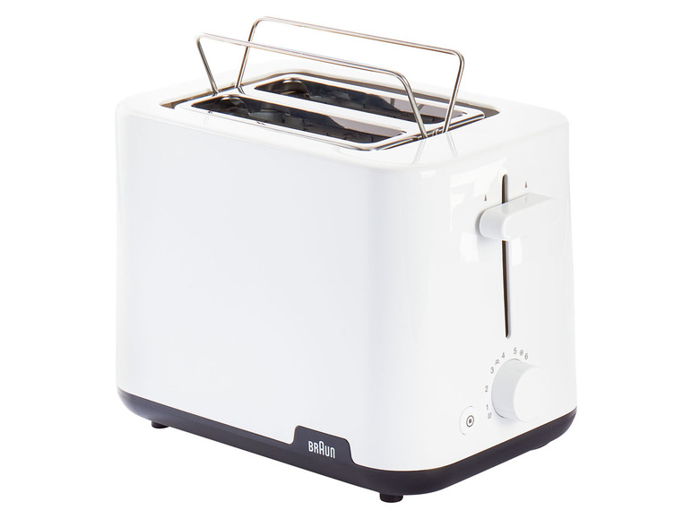 Gehe zu Vollbildansicht: BRAUN Toaster »HT1010WH«, Aufwärm- und Auftaufunktionen - Bild 2