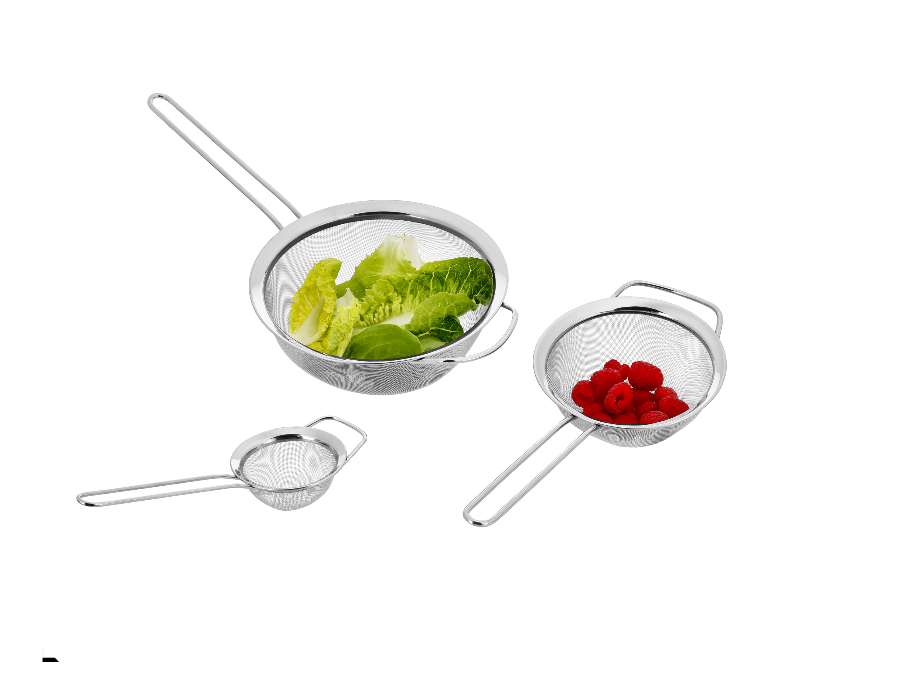 Thumbnail - SILVERCREST® Edelstahl-Sieb-Set, 3 Stück