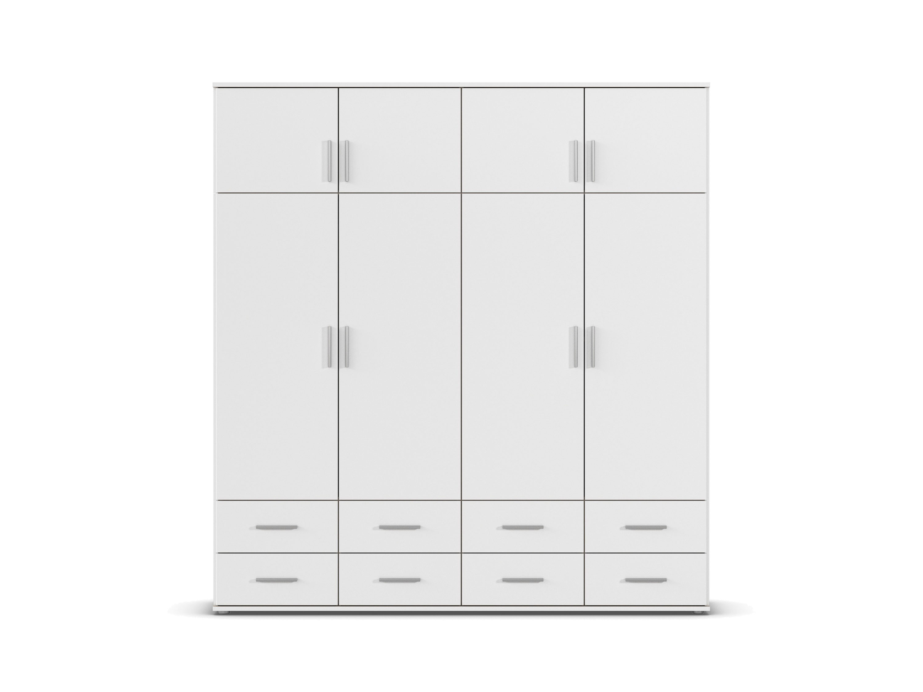 RAUCH BLUE Drehtürenschrank Kemi (ohne Spiegel 8-trg.)