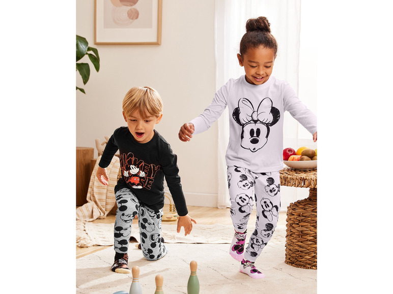 Gehe zu Vollbildansicht: Kleinkinder/Kinder Mädchen Pyjama mit Textildruck - Bild 4