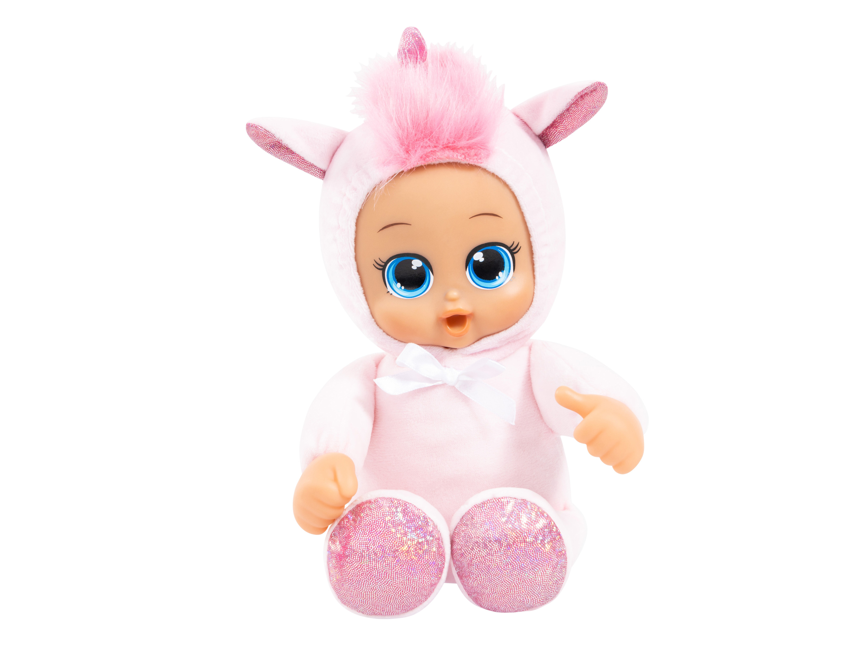Bayer Design Funny Baby Puppe »Einhorn«, flauschig | 04003336930016