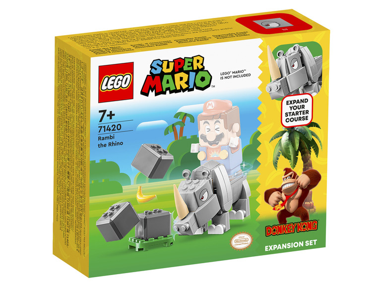 Gehe zu Vollbildansicht: LEGO Super Mario™ 71420 »Rambi das Rhino« – Erweiterungsset - Bild 7