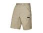 Beige Parkside Shorts: Casual Fit, Cargotaschen.