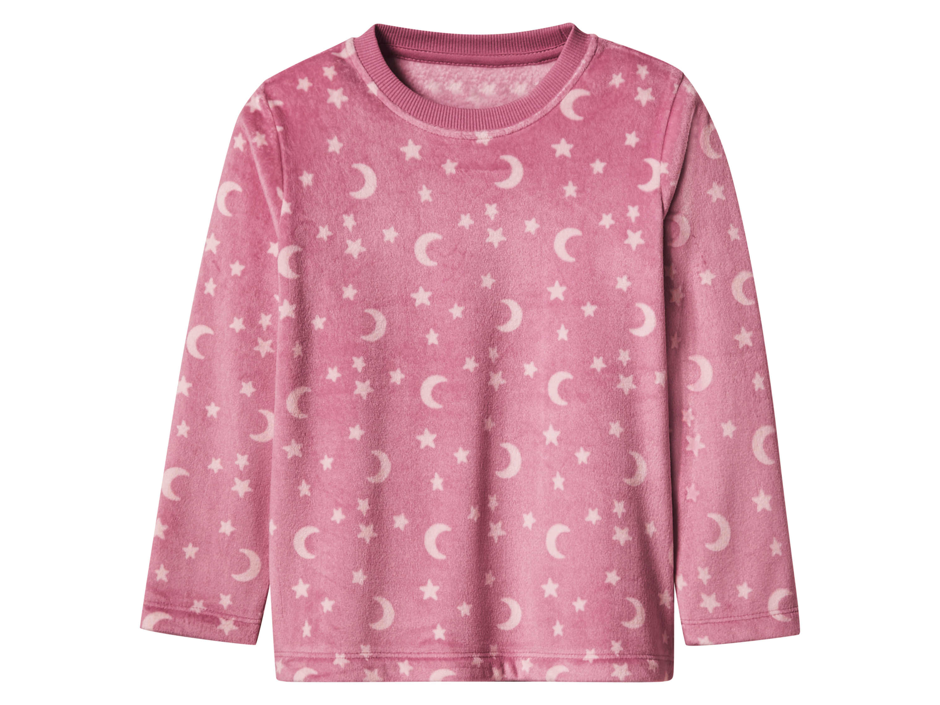 Thumbnail - lupilu® Kleinkinder Plüschpyjama (Rosa, 122/128)