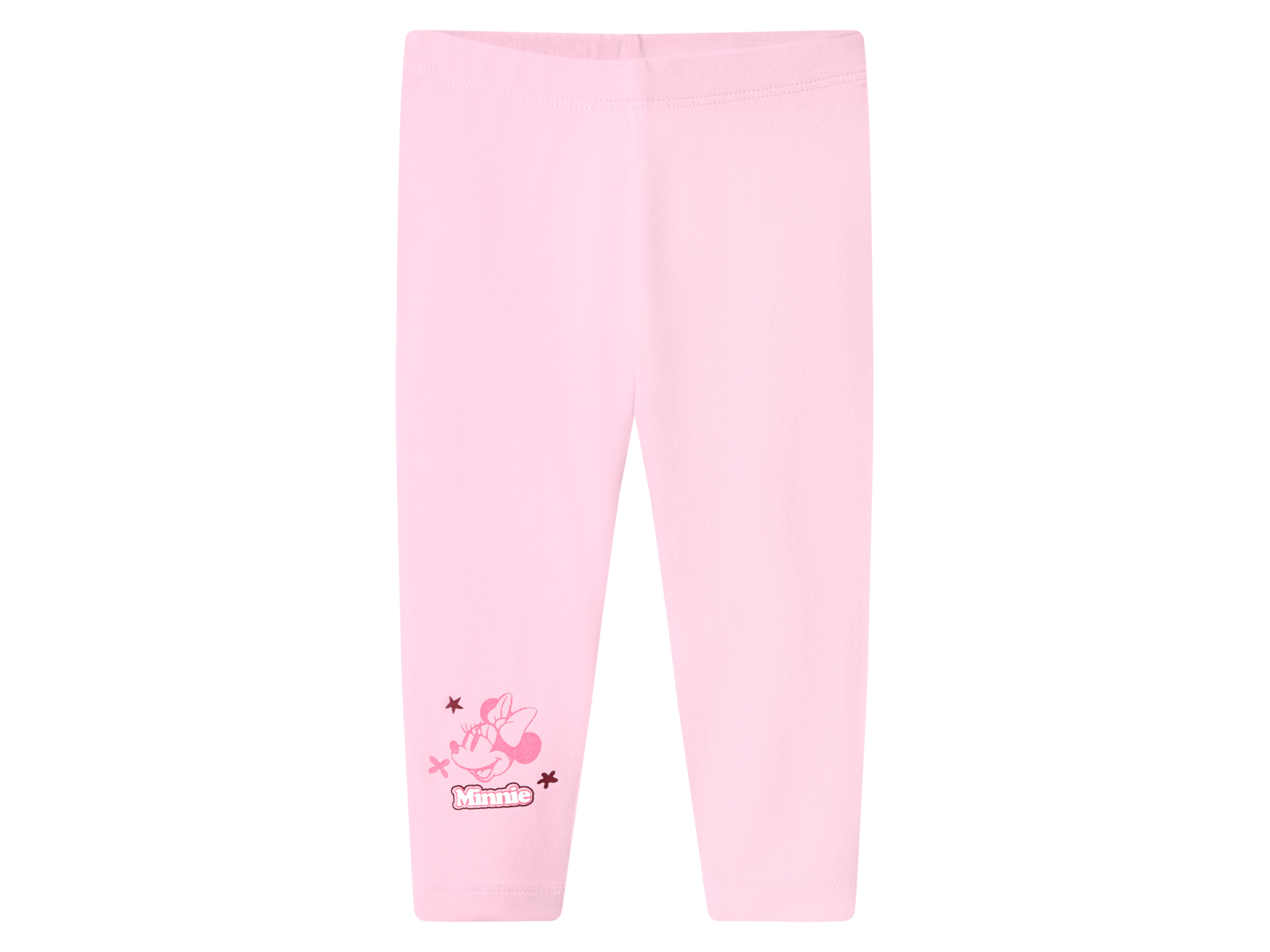 LUPILU® Baby Leggings, 2 Stück (gemustert/rosa, 74/80) – Bild 2 von 4