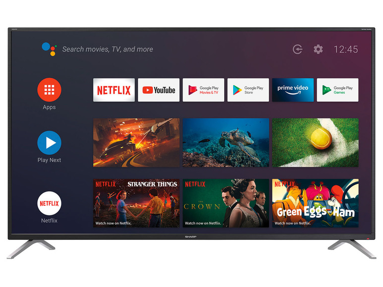Gehe zu Vollbildansicht: Sharp 50BL1EA Fernseher 50 Zoll 4K UHD Android TV - Bild 1